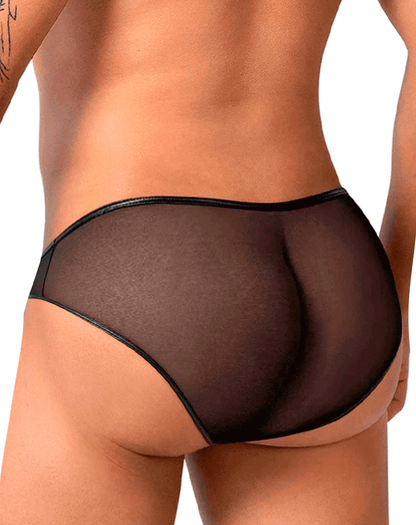 Candyman 99919 Tuxedo Briefs Black-white