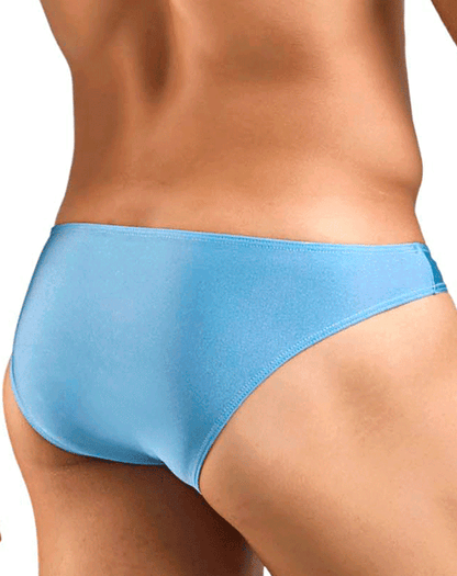 Justin+simon Xsj01 Classic Silky Bikini Baby Blue