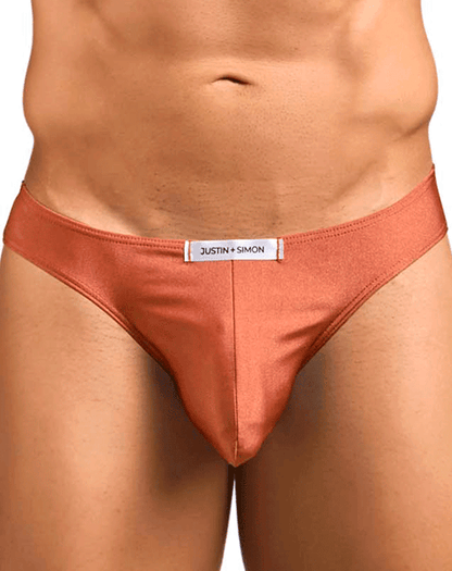 Justin+simon Xsj01 Classic Silky Bikini Ochre