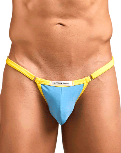 Justin+simon Xsj12 Bikini One Baby Blue