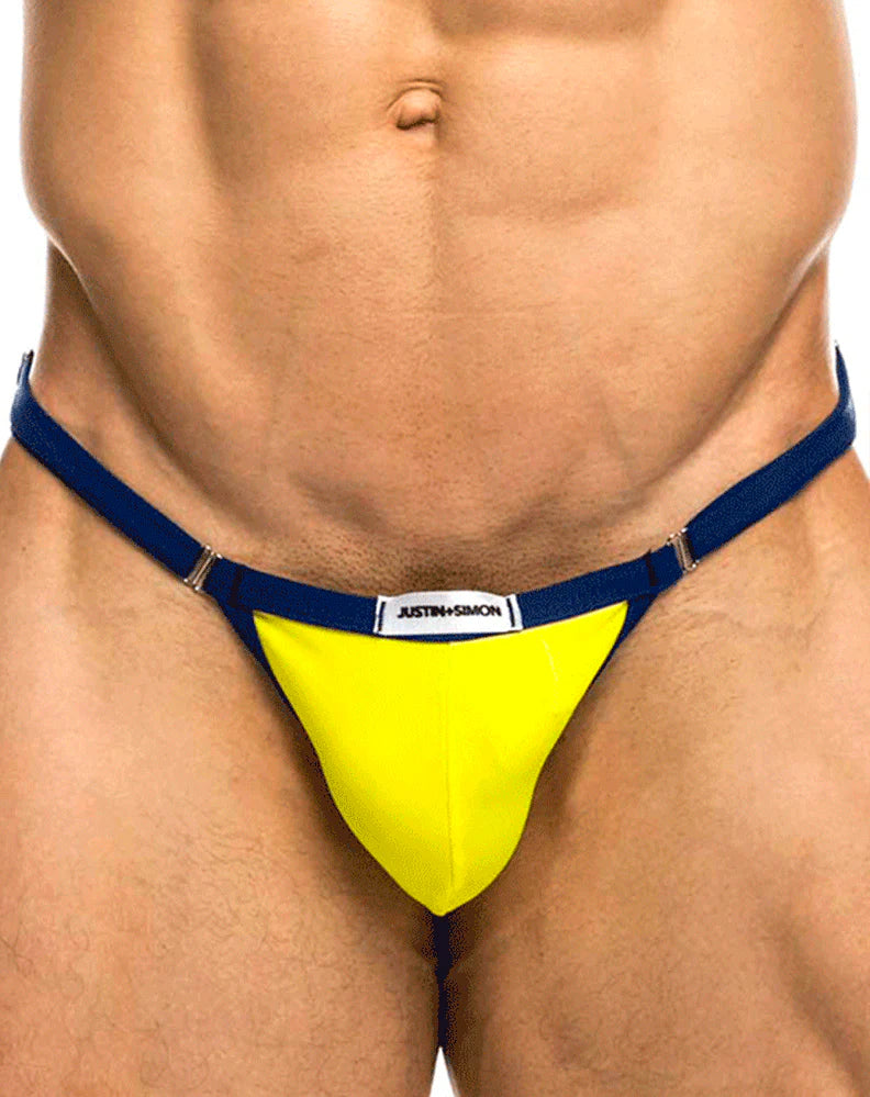 Justin+simon Xsj12 Bikini One Yellow