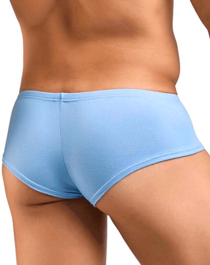 Justin+simon Xsj13 Cheeky Bulge Boxer Peach Blue