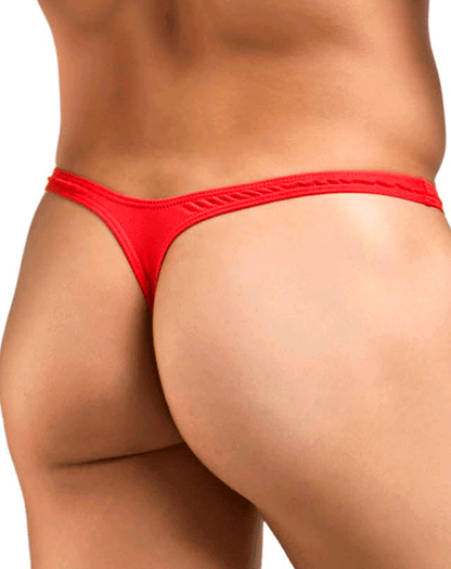 Justin+simon Xsjbu02 Bulge Thongs Peach Red