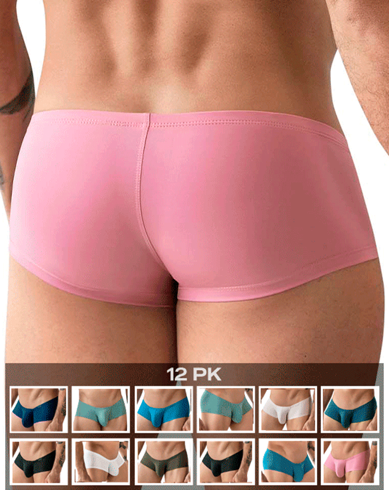 Clever 229957 12pk Australian Latin Trunks Multi-colored