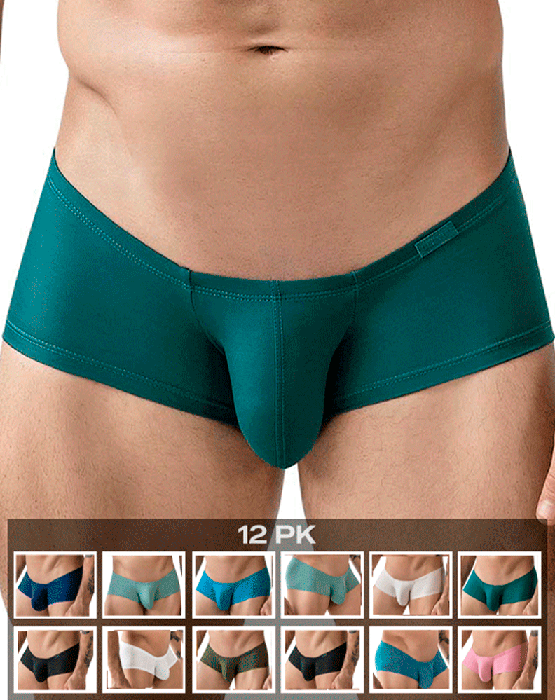 Clever 229957 12pk Australian Latin Trunks Multi-colored