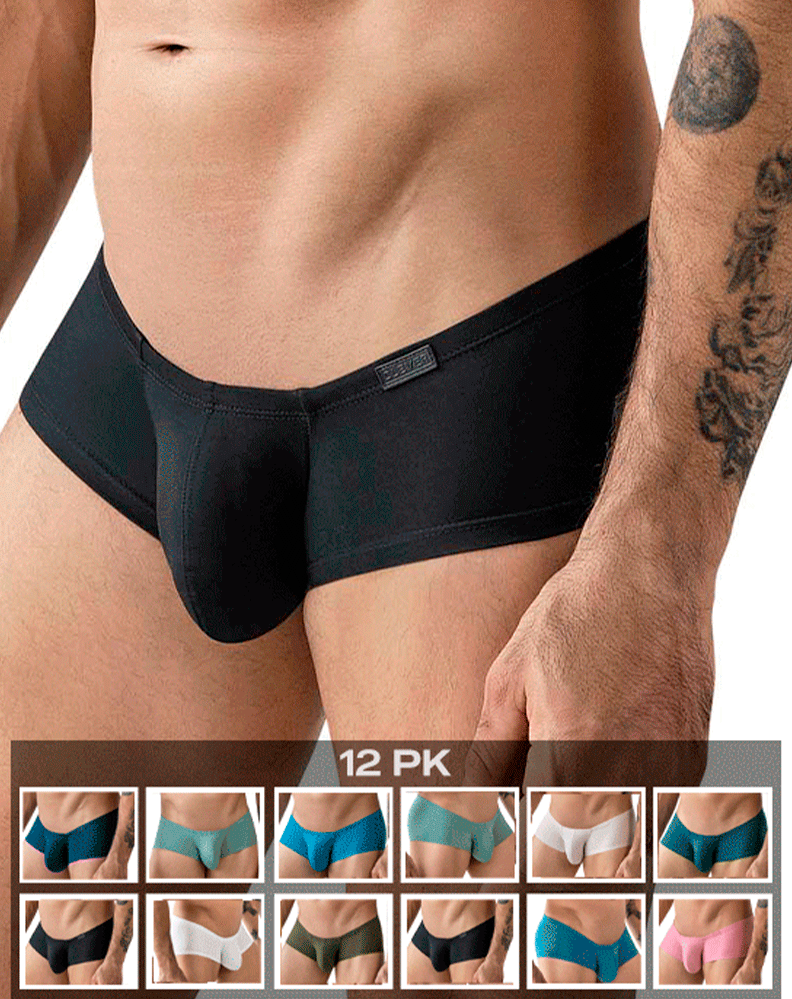 Clever 229957 12pk Australian Latin Trunks Multi-colored