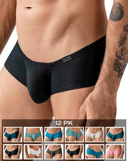 Clever 229957 12pk Australian Latin Trunks Multi-colored