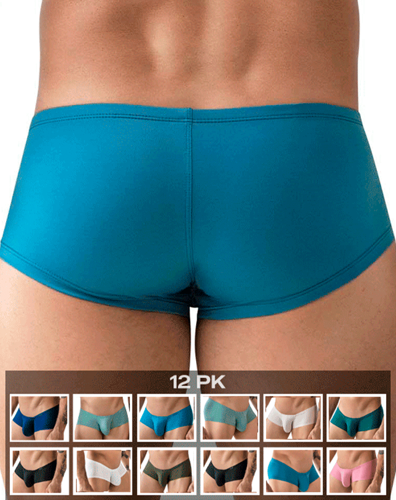 Clever 229957 12pk Australian Latin Trunks Multi-colored