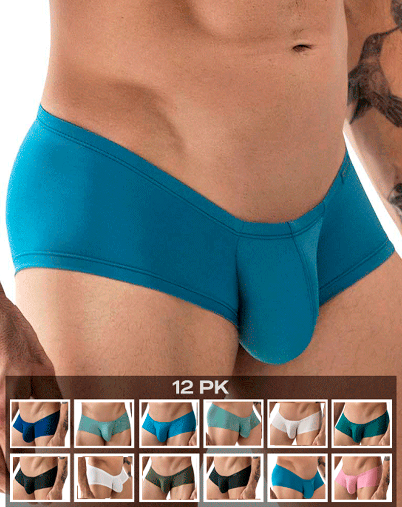 Clever 229957 12pk Australian Latin Trunks Multi-colored