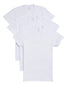 White Front 2xist 3-Pack Essential Slim Fit V-Neck T-Shirt 020341