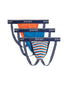 Bold Stripe/Blue/Orange/Blue Front 2xist 3-Pack Stretch Jock Strap 021322