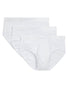 White Flat 2xist 3-Pack Contour Pouch Brief 050103
