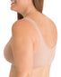 warm taupe back Leading Lady Meryl Front Closure Leisure Bra Warm Taupe- 110
