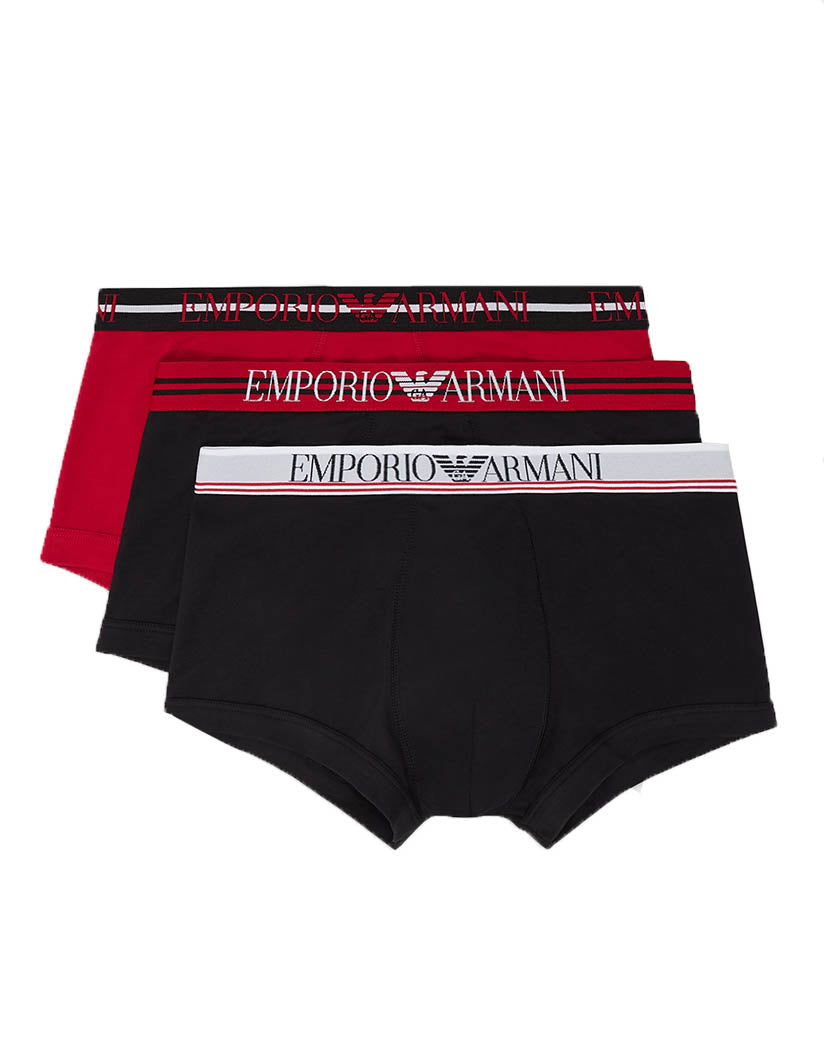 Emporio Armani 3-Pack Knit Trunk 111357