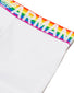 White Flat Emporio Armani Big Logo Knit Trunk White 111389-1P513