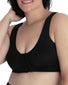 Black Onyx Front Leading Lady The Lillian Seamless Comfort Front Closure Bra 119