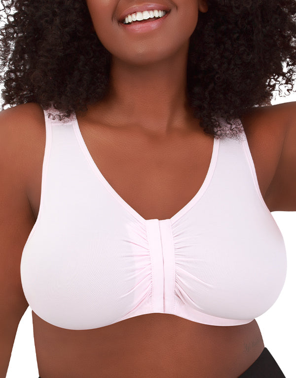Pink Crush Front Leading Lady The Lillian Seamless Comfort Front Closure Bra 119