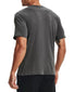 Charcoal Medium Heather/ Black Back Under Armour Sport Style Knit Short Sleeve T-Shirt 1326799