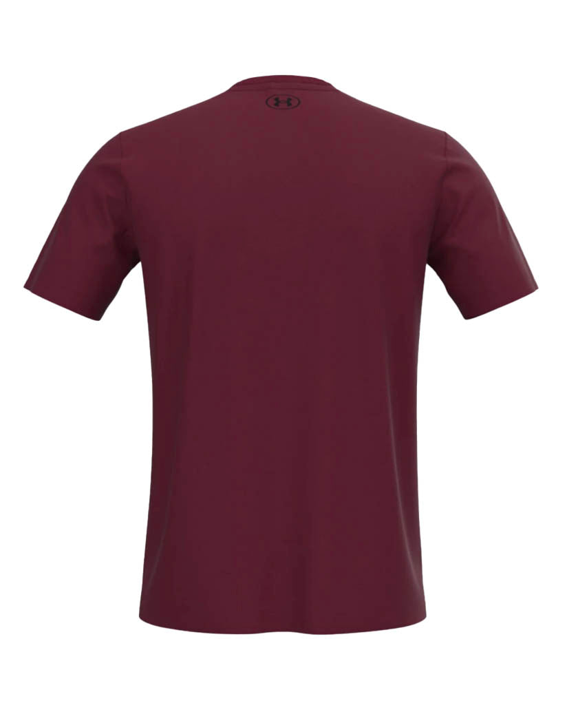Black Rose Medium/ Black Back Under Armour Sport Style Knit Short Sleeve T-Shirt 1326799