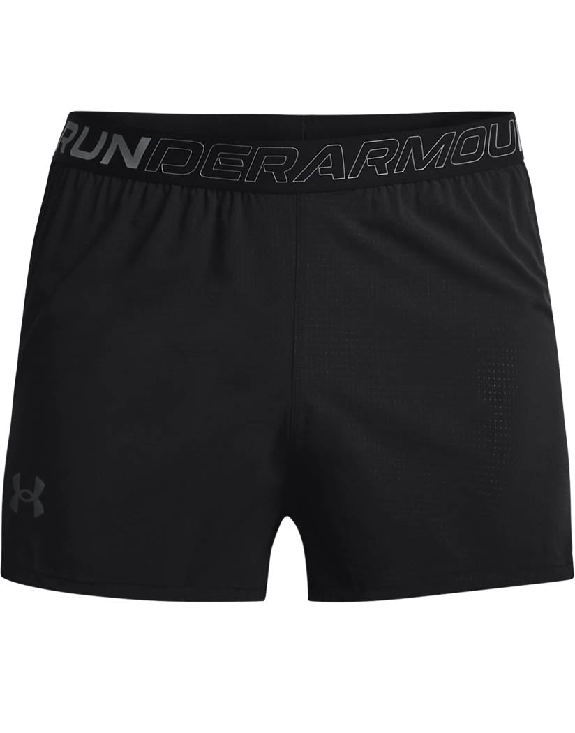 Black/Pitch Gray/Reflective Front Under Armour AirVent Run Short 136148
