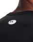 Black/ White Back Under Armour CG Armour Fitted Crew Long Sleeve Shirt 1366068