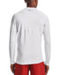 White/ Black Back Under Armour CG Armour Fitted Crew Long Sleeve Shirt 1366068
