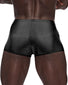 Black Back Male Power Barely There Mini Short 144-272