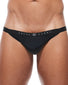 black front Gregg Homme Push Up 4.0 Thong 180404