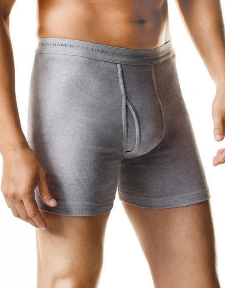 $42 Hanes Underwear Men's Red ComfortFlex 4-Pack Logo Mesh Boxer