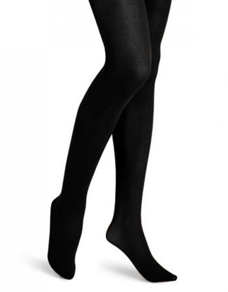Black Side HUE Super Opaque Tight with Control Top 6620