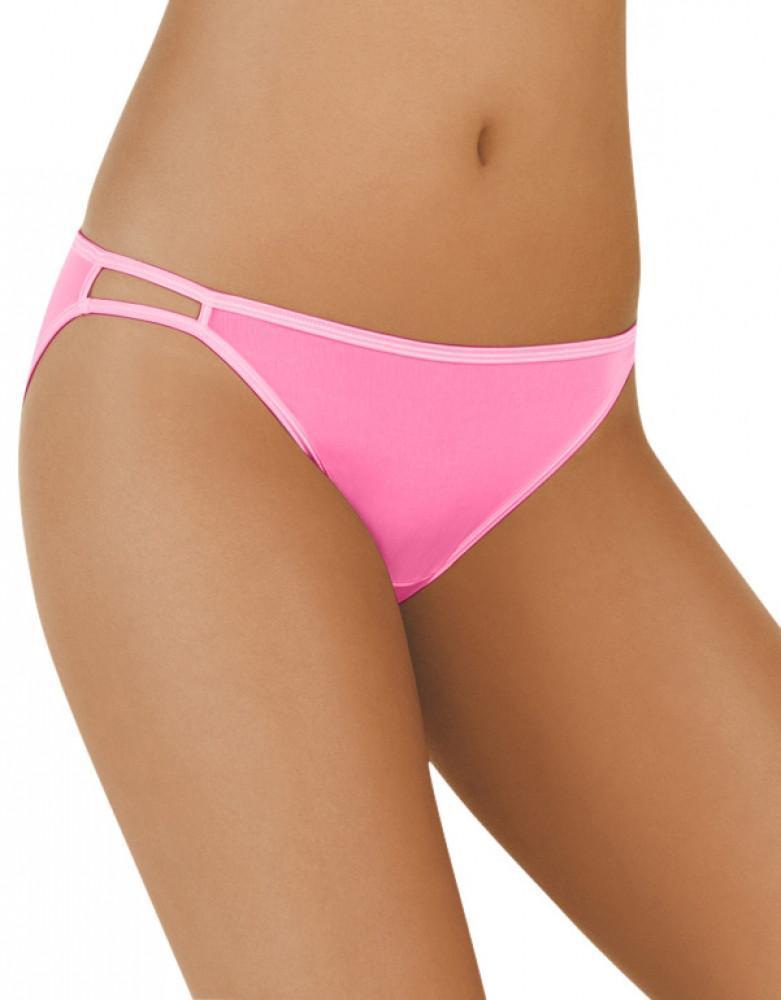 Jane Grey Pink Front Vanity Fair Illumination String Bikini 18-108