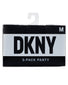 Black/ Black/ Black Front DKNY 3-Pack Thong DK5026BP3