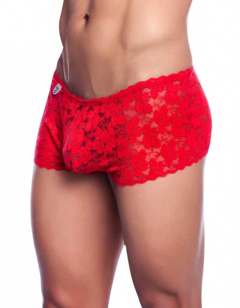 Red Side MOB Rose Lace Trunk MBL01