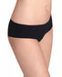 Black Side Calvin Klein Invisible Mid Rise No Show Seamless Hipster Panty D3429