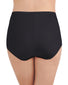 Midnight Black Back Vanity Fair Smoothing Comfort Lace Brief 13262
