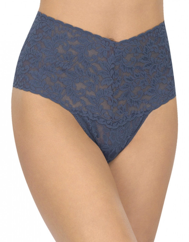 Nightshadow Front Hanky Panky Signature Lace Retro Thong