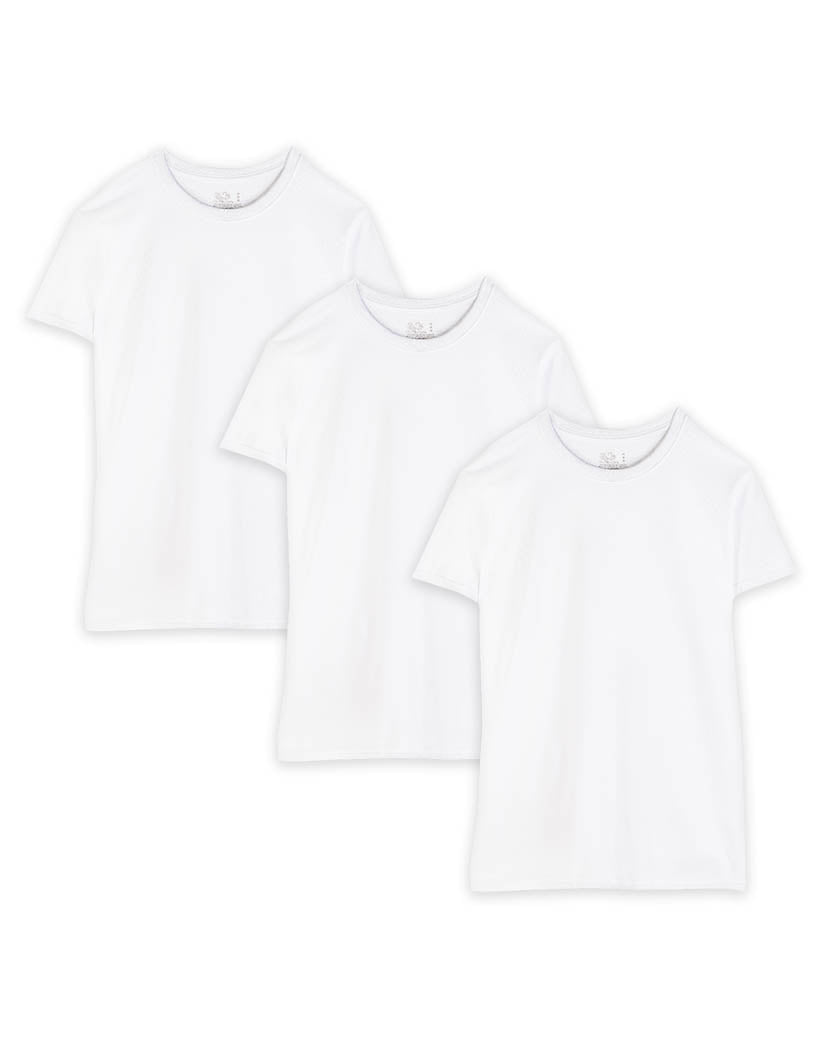 Fruit Of The Loom Plain Kids White 100% cotton T-Shirts