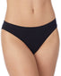 Black Front On Gossamer Cabana Cotton Seamless Bikini G1284