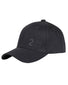 Black Front 2UNDR Solid Color Snap Back Hat 2U07FS