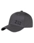 Charcoal Front 2UNDR Solid Color Snap Back Hat 2U07FS