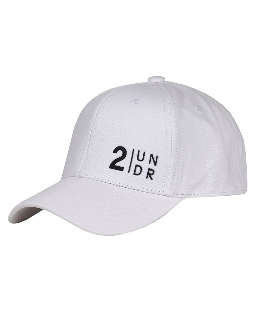 White Front 2UNDR Solid Color Snap Back Hat 2U07FS