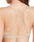 Sand/ Ivory Back Wacoal Embrace Lace Soft Cup Wirefree Bralette