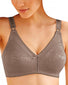 Sheer Latte Front Bali Double Support Spa Closure Wire-Free Bra