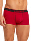 Red/Black Front Papi 3-Pack Cotton Stretch Brazilian Trunks