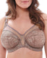 Taupe Front Elomi Raquel Lace Full Cup Bra