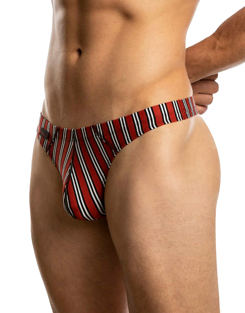 Drift Red Stripe Front Jack Adams Modal Bikini Thong 401-236