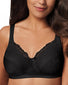 Black Front Playtex 18 Hour Perfect Lift Wirefree Bra with Inner BoostU E515