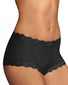 Black Front Maidenform Cheeky Scalloped Lace Hipster 40837