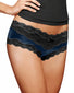 Navy w/Black Front Maidenform Cheeky Lace Hipster 40823