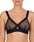 Black Front DKNY Sheers Triangle Cup Bralette DK4084